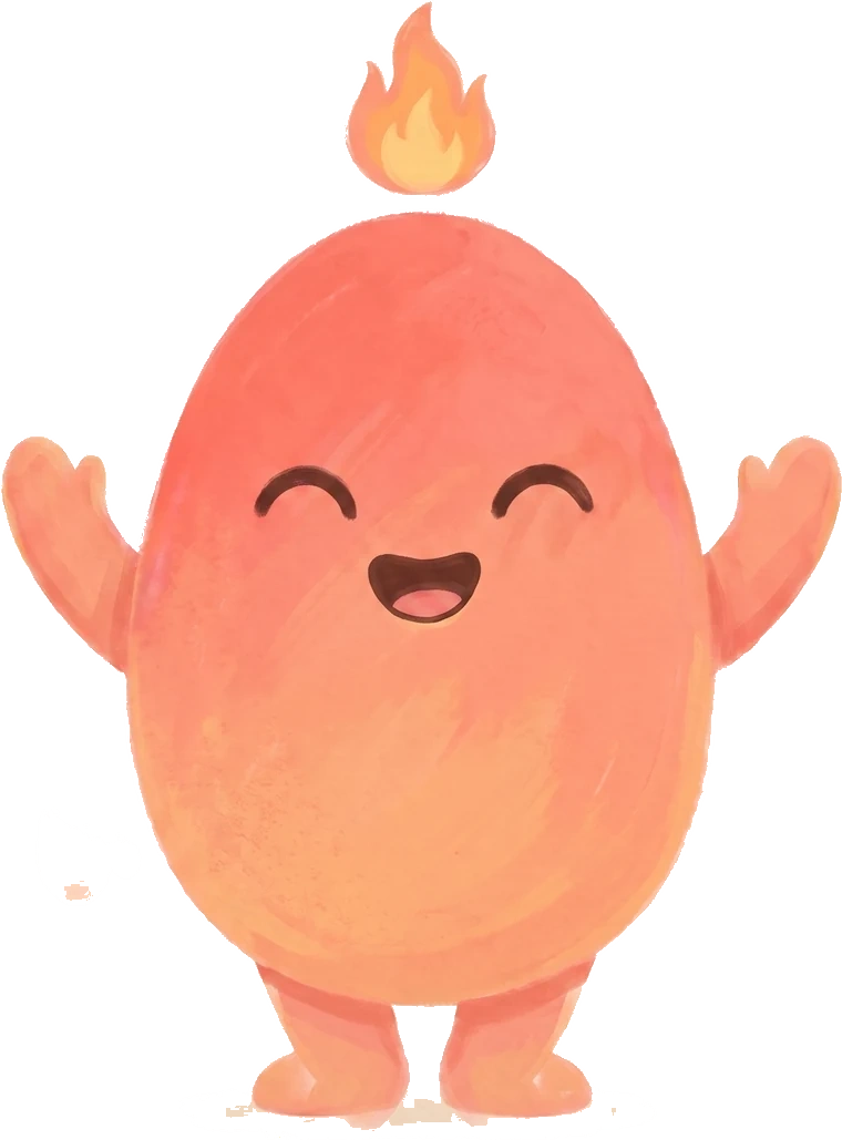 Spark, the Contently mascot