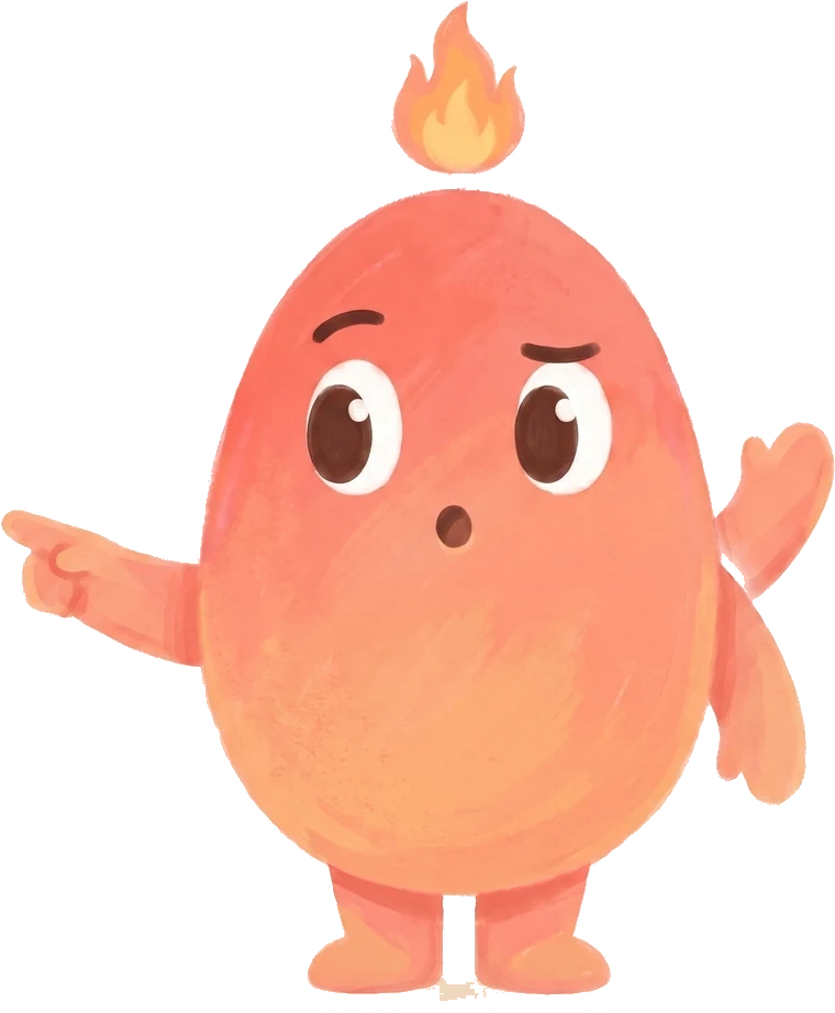 Spark, the Contently mascot